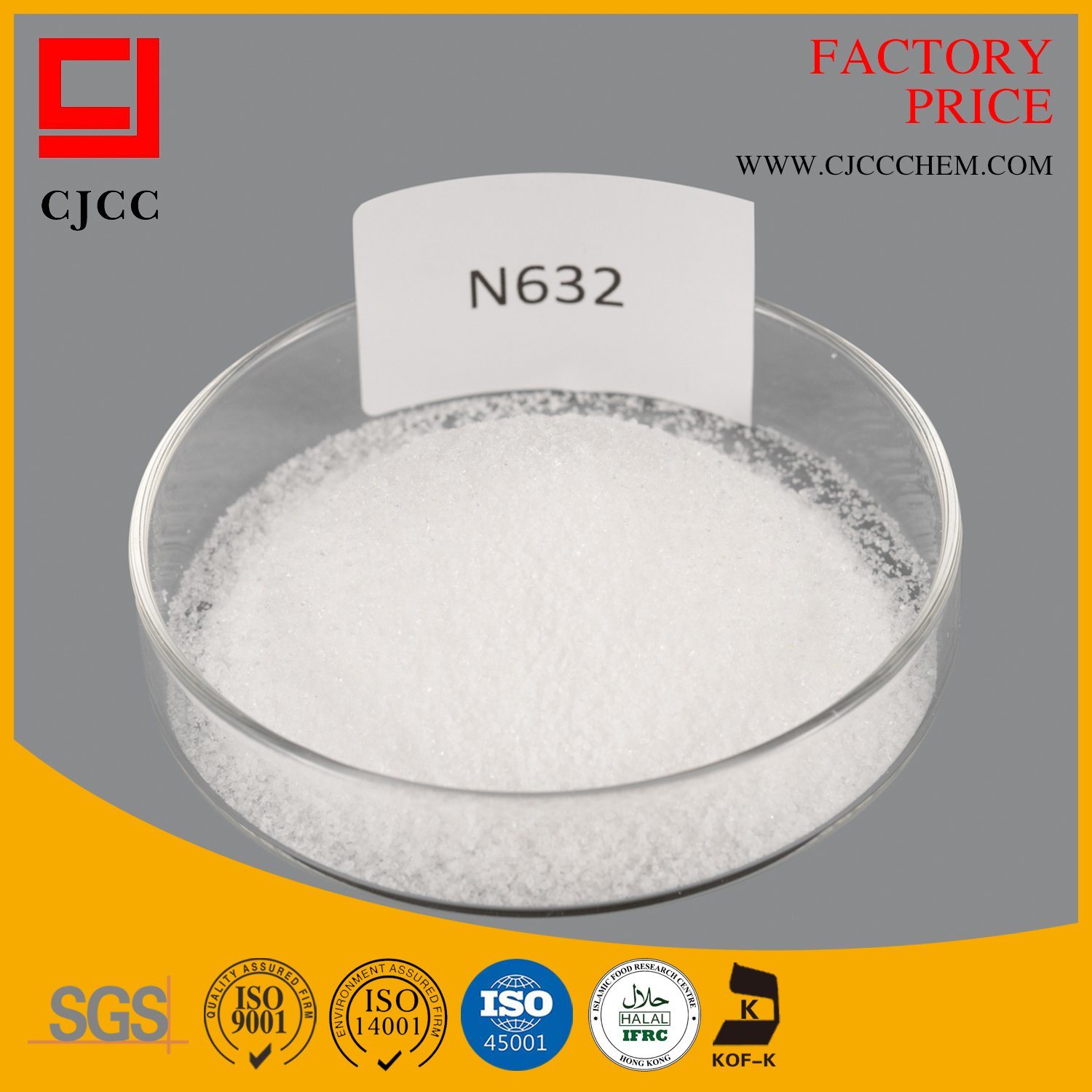 Nonionic Polyacrylamide Flocculant untuk Bahan Kimia Penyahair Enapcemar